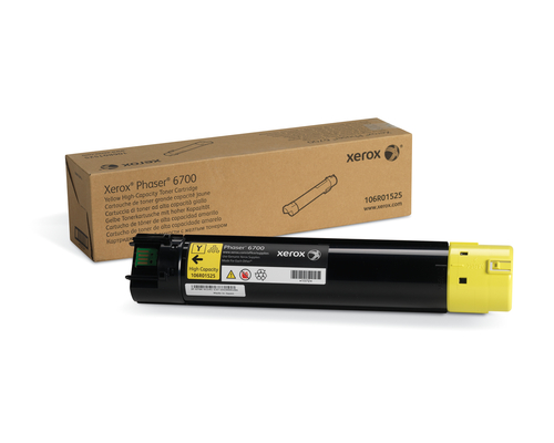 Xerox YELLOW HIGH CAPACITY TONER CARTRIDGE, PH