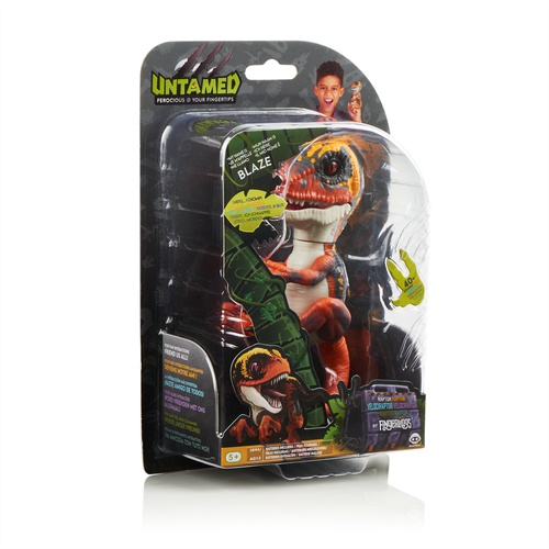 WowWee Untamed Dino Baby Velociraptor - Blaze