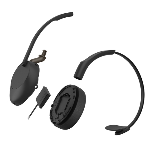 Jabra Evolve3 65 Auriculares Inalámbrico Diadema Oficina/Centro de llamadas USB tipo A Bluetooth Negro