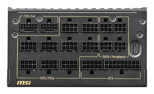 MSI MEG Ai1600T PCIE5 voeding, afbeelding 2