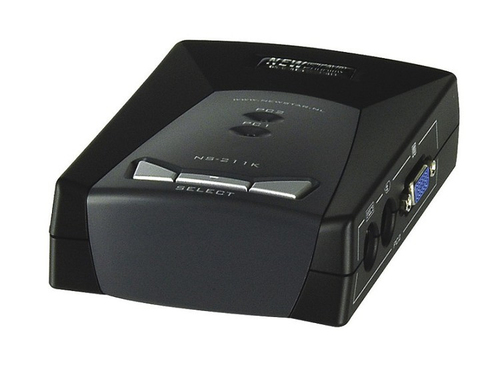 Neomounts NS211K KVM switch Black