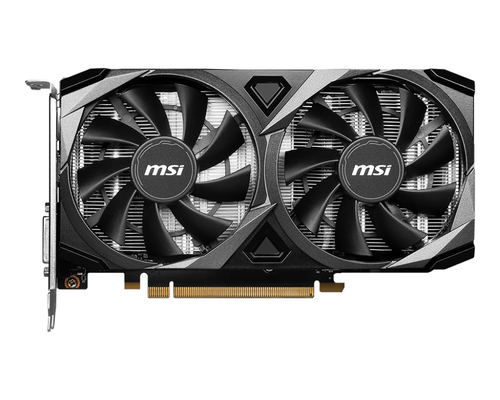 GEFORCE RTX 3050 VENTUS 2X XS 8G OC TARJETA DE VIDEO MSI NVIDIA GEFORCE RTX 3050 OC PCIE4 X 8/8GB/GDDR6/ESTANDAR/1HDMI/1XDP/DL-DVI-D X 1GAMA MEDIA /GAMER GEFORCE RTX 3050 VENTUS 2X XS 8G OC