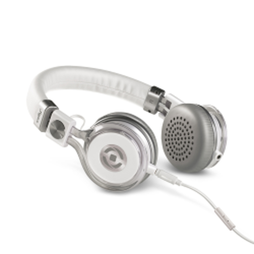 Celly TRIBEWH headphones/headset Wired Head-band Calls/Music White