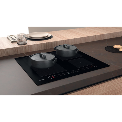 Hotpoint TS5760FNE 60cm Induction Hob in Black 4 Zone - image 7