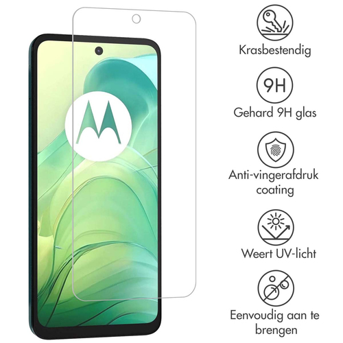 Accezz Gehard Glas Screenprotector Motorola Moto G24 / G24 Power / G04, afbeelding 2
