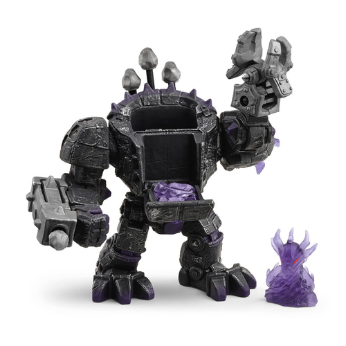 Schleich Eldrador - Schaduw-meesterrobot met Mini Creature speelfiguur, afbeelding 2