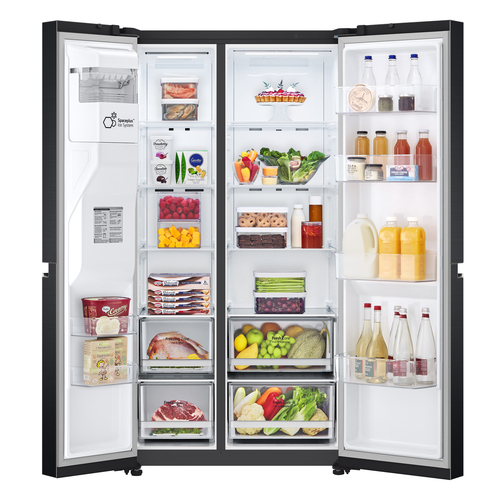 LG NatureFRESH™ GSLV70MCTF American Fridge Freezer – image 2
