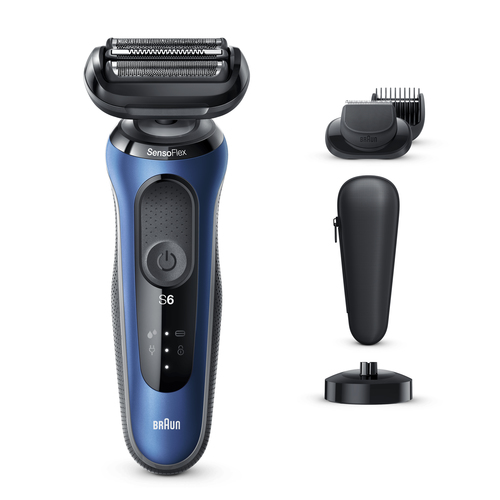 Braun Series 6 60-B4500cs Foil shaver Trimmer Blue – image 3