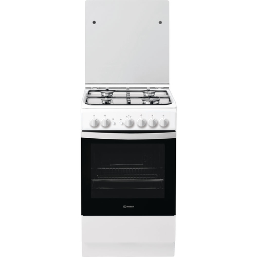 Indesit IS5G1PMW/E cooker Freestanding cooker Gas White