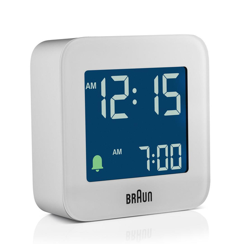 Braun BC08 Reloj despertador digital Blanco