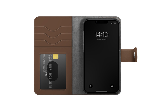 iDeal of Sweden Magnet Wallet+ iPhone 14 Pro Max Dark Brown – image 4