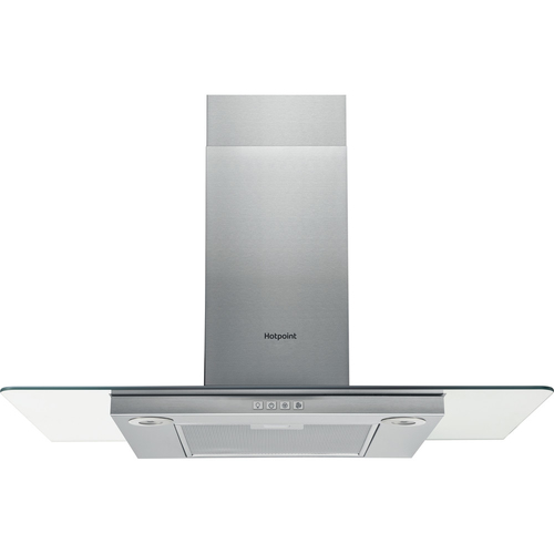 Hotpoint PHFG9.4FLMX cooker hood Wall-mounted Stainless steel 432 m³/h