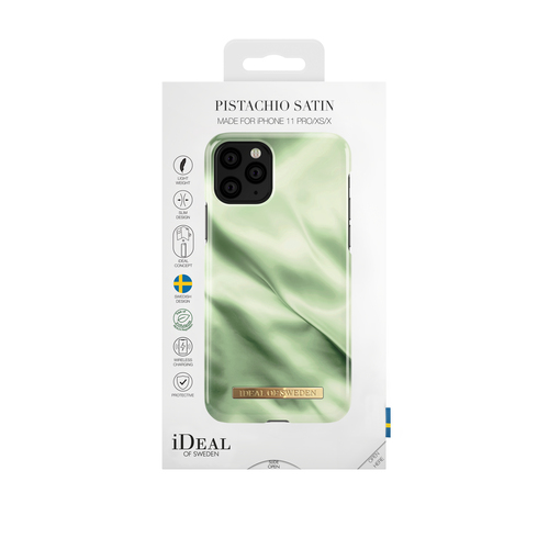 iDeal of Sweden Printed Case SC iPhone 11P/XS/X Pistachio Satin – image 1