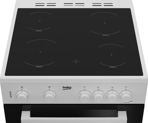 Beko ETC611W 60cm Twin Cavity Electric Cooker – image 3