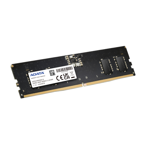 ADATA AD5U48008G-S módulo de memoria 8 GB 1 x 8 GB DDR5 288-pin DIMM ECC imagen 2