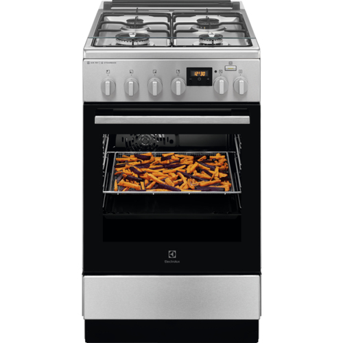 Electrolux LKK560208X Freestanding cooker Electric/Gas Gas Stainless steel