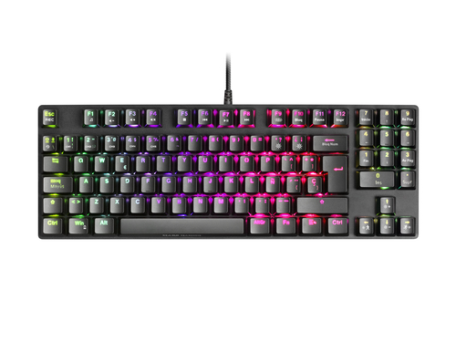 Mars Gaming MKREVOPROWBRES Black, Mechanical RGB Gaming Keyboard, TKL+ NUM, Brown Switch, Spanish – image 2
