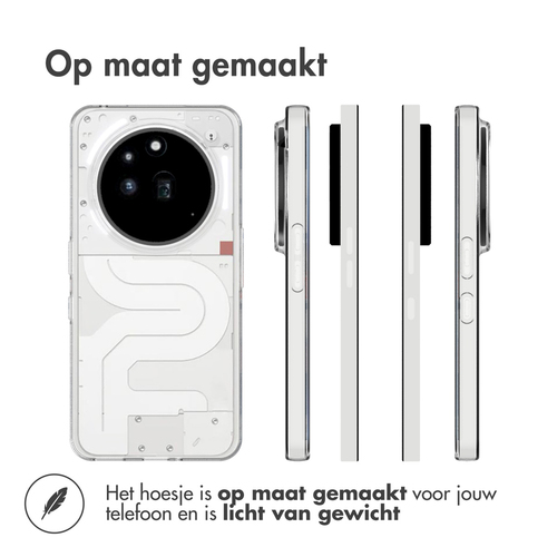 <p>De Accezz Clear Backcover is een perfect hoesje om het design van jouw smartphone niet te verbergen, maar wel te beschermen. Dit ultra transparante, afbeelding 4