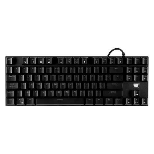 Teclados VORAGO KB-600 TECLADO VORAGO START THE GAME KB-600 MECANICO TKL RGB RAINBOW SOFTWARE NEGRO - KB-600