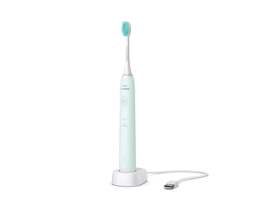 Philips HX2421/03 electric toothbrush Adult Sonic toothbrush Mint colour, White