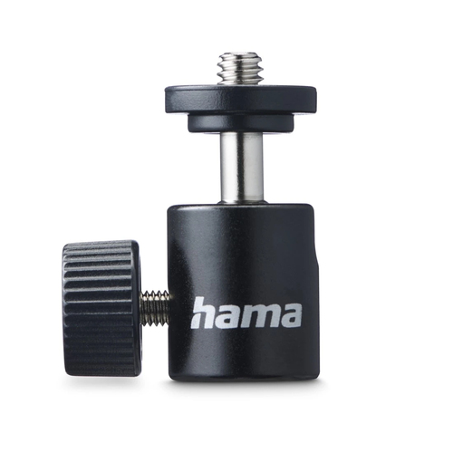 Hama 00005000 tripod head Black 1/4" Ball