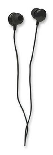 Manhattan 176187 headphones/headset Wired In-ear Music Black