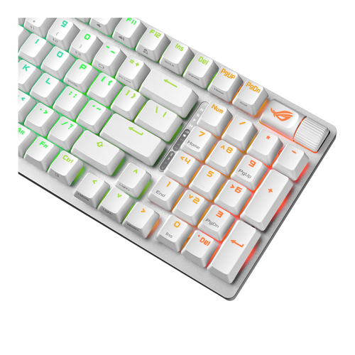 Asus Rog Strix Scope II 96 Mechanical Rgb Wireless Gaming Keyboard White - image 2
