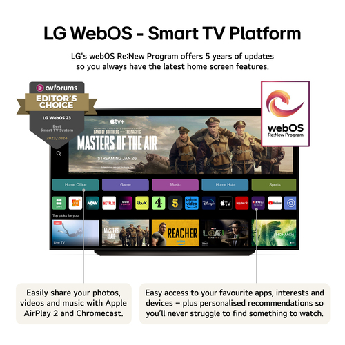 LG OLED83B46LA.AEK TV 2.11 m (83") 4K Ultra HD Smart TV Wi-Fi Brown – image 5