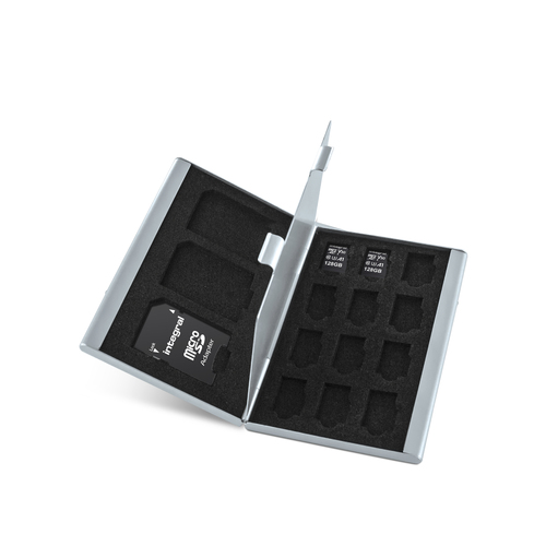 Integral 128GB MICRO SDXC UHS-1 U3 CL10 V30 UP TO R-100 W-50 MBS WITH METAL CARD CASE TWIN PACK WITH ADAPTER – image 2