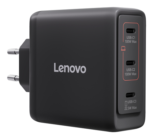 LENOVO 100W Multi-port USB-C GaN Charger