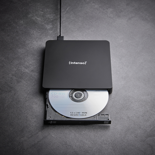 Intenso EOD 400D Slim Externe DVD-brander Retail Micro-USB 3.2 Gen 1 (USB 3.0) Zwart – Foto 4 van 11