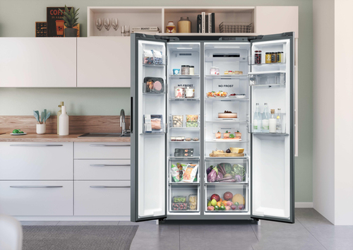 Candy CNSQ2T918EWX side-by-side refrigerator Freestanding – image 7