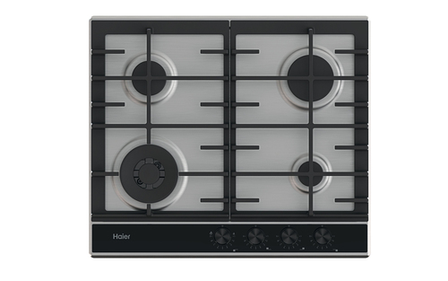 Haier Series 4 HAHG6BF4XH Нержавеющая сталь Встроенный 59.5 cm Газовый 4 зона(ы)