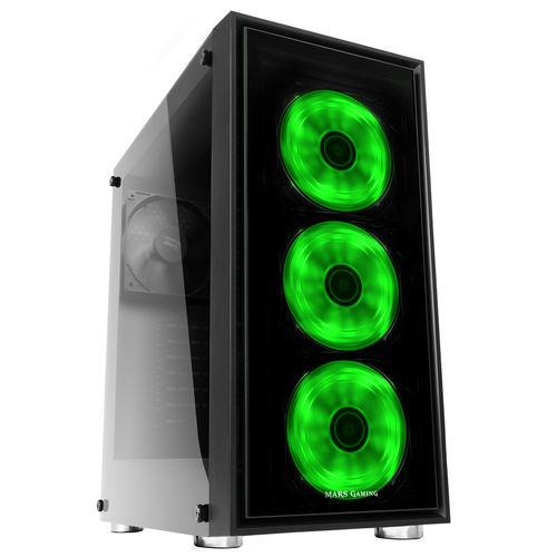 Mars Gaming MC7 computer case Midi Tower Black – image 7