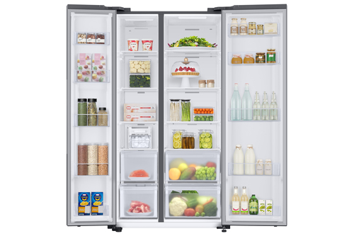 Samsung RS66A8101S9/EU side-by-side refrigerator Freestanding Silver – image 6