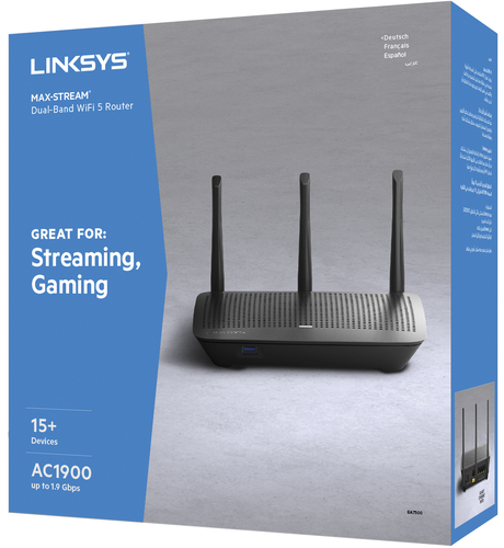Linksys EA7500 MAX-STREAM Dual-Band WiFi 5 Router – image 9