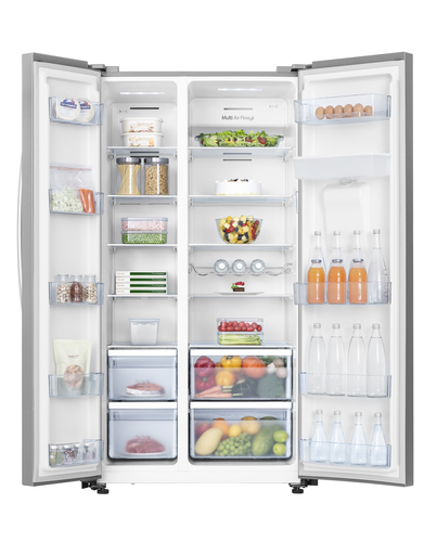 Hisense RS741N4WCE side-by-side refrigerator Freestanding – image 2