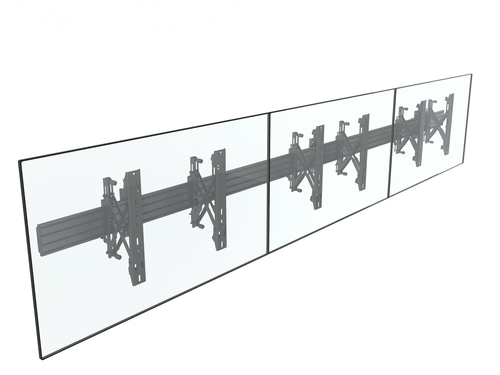 Equip Soporte de pared modular para TV de 37«-65» con encastre a presión y desplegable