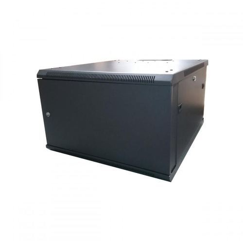 Lanview LVR242219 rack cabinet 7U Wall mounted rack Black