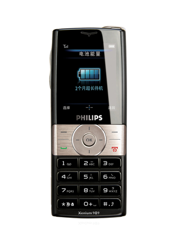 Philips Xenium CT9A9KBLK 9@9k