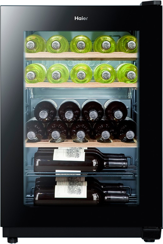 Haier WS25GA wine cooler Freestanding Black 25 bottle(s)