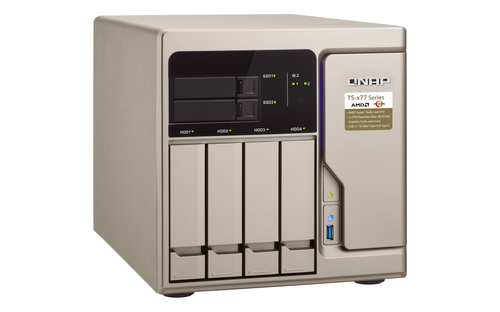 QNAP TS-677 NAS Tower AMD Ryzen™ 5 1600 – image 3