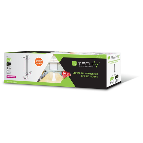 Techly ICA-PM 18M montaje para projector Techo Plata
