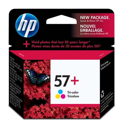 HP 57+ Tri-color