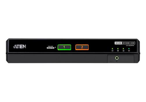 ATEN 2-poorts USB 5K DisplayPort/HDMI universele beveiligde KVM-switch (PSD PP v4.0-compatibel), afbeelding 2