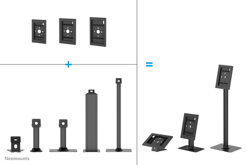 Neomounts WL15-601BL1 Tablethouder 10.9-11" | 25,4-27,9 cm - vergrendelbaar