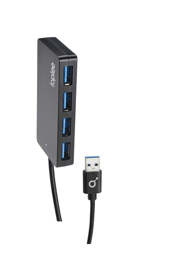 IOPLEE 279G interface hub USB 3.2 Gen 1 (3.1 Gen 1) Type-A 5000 Mbit/s Black