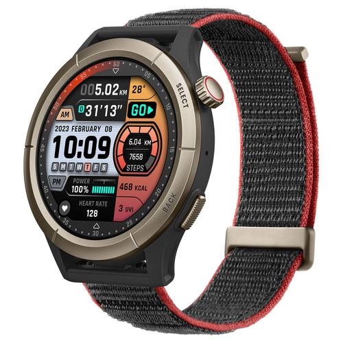 Amazfit Cheetah Pro 3,68 cm (1.45") AMOLED Цифровой 480 x 480 пикселей Сенсорный экран Бежевый GPS (спутниковый)