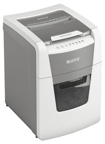 Leitz IQ Autofeed Small Office 100 Automatischer Aktenvernichter Partikelschnitt P4 – Foto 5 von 11