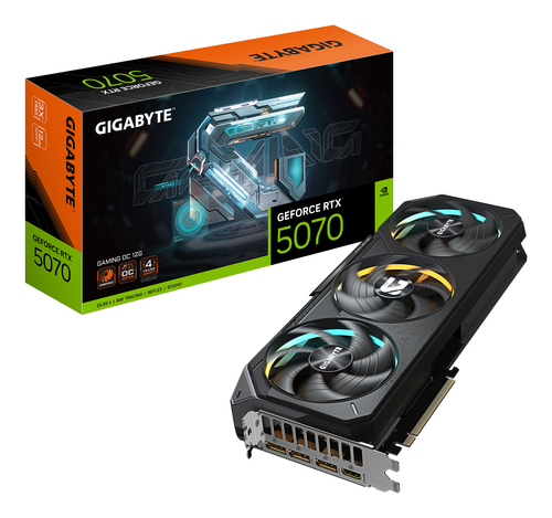 Gigabyte Rtx 5070 12GB OC GPU - 12GB GDDR7 Memory, Windforce Cooling, Dual Bios Flexibility, 4K Ready - BoxLtd - image 1